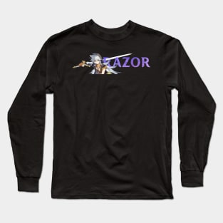 Genshin Impact Name Husbando Razor Long Sleeve T-Shirt